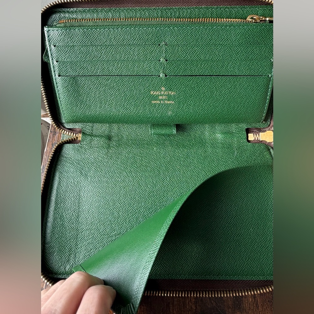 Louis Vuitton Groom Trunks Zippy Organizer Monogram Illustre Limited Edition - Picture 8 of 15